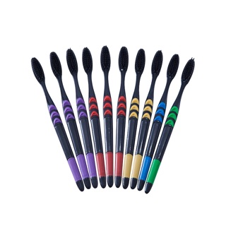 Bàn chải đánh răng cao cấp set 10 chiếc
