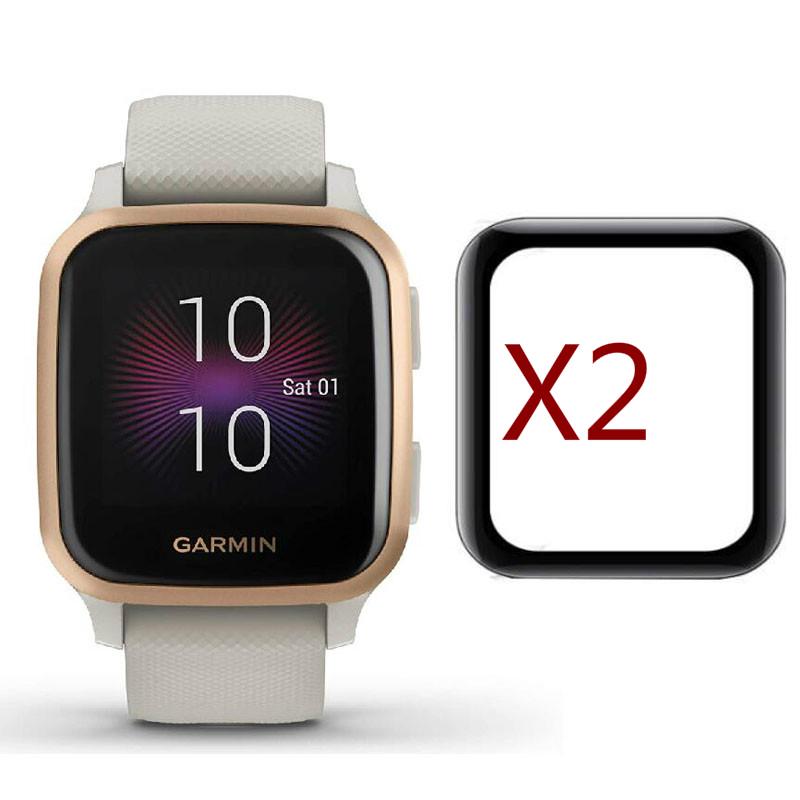 Set 2 miếng phim trong suốt 3D bảo vệ đồng hồ thông minh Garmin Venu SQ