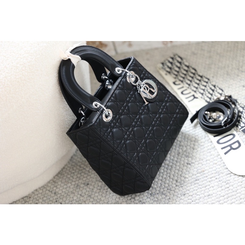 Túi dior lady caro super size 24cm 5ô