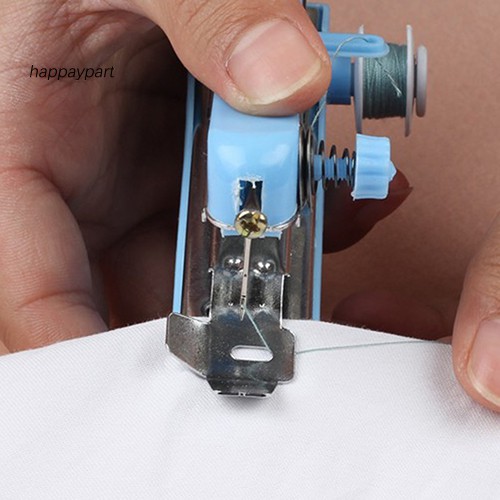 ✾FRJ✾Portable Mini Hand-Held Needlework Cordless Clothes Fabrics Sewing Machine