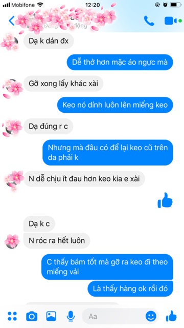 Keo Vải Dán Ngực Tomboy Sb Bản 10 CM