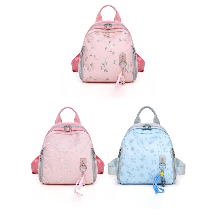 Ba Lô Nhỏ Thêu Họa Tiết Mới Cho Nữ