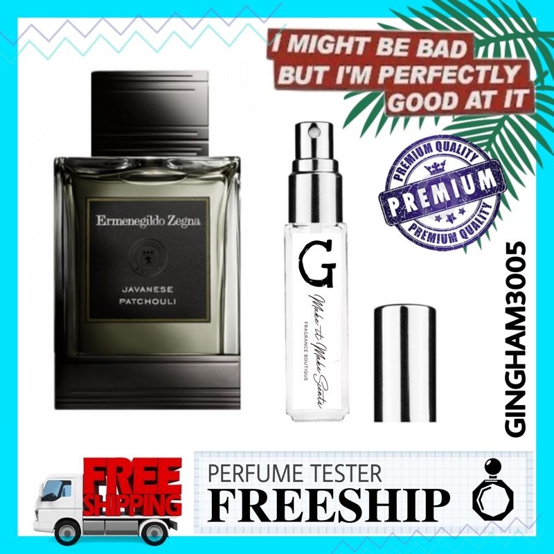 ✦GH✦ Mẫu thử nước hoa Javanese Patchouli Ermenegildo Zegna 5ml/10ml/20ml