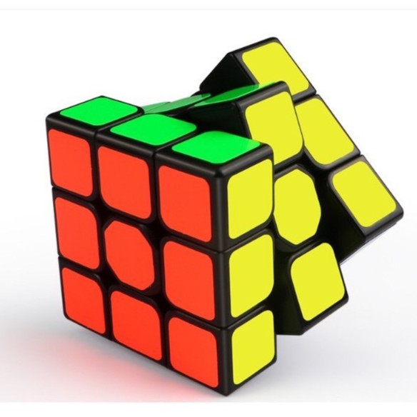 Rubik 3x3x3 Viền Đen - QY Speed Cube - Rubik 3x3 Siêu Trơn, Siêu Mượt (Mã RB012)