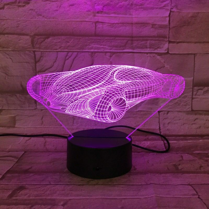 Đèn ngủ acrylic 3D sáng tạo trang trí để bàn