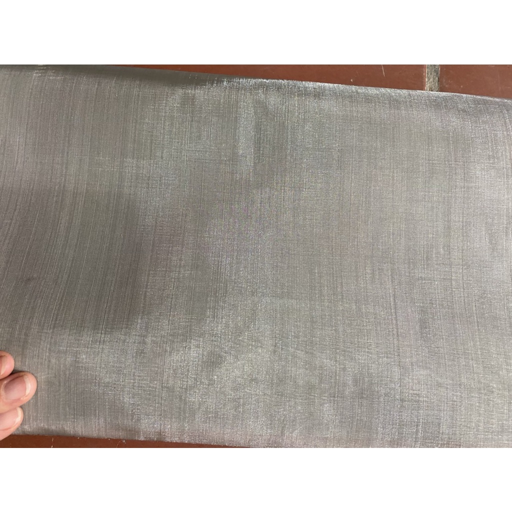 Lưới lọc hồ cá lọc bột, dầu ăn, sắn dây, nghệ, cặn, phân cá inox 304 mesh 100,200,300 khổ nhỏ cho ae chế thuận tiện
