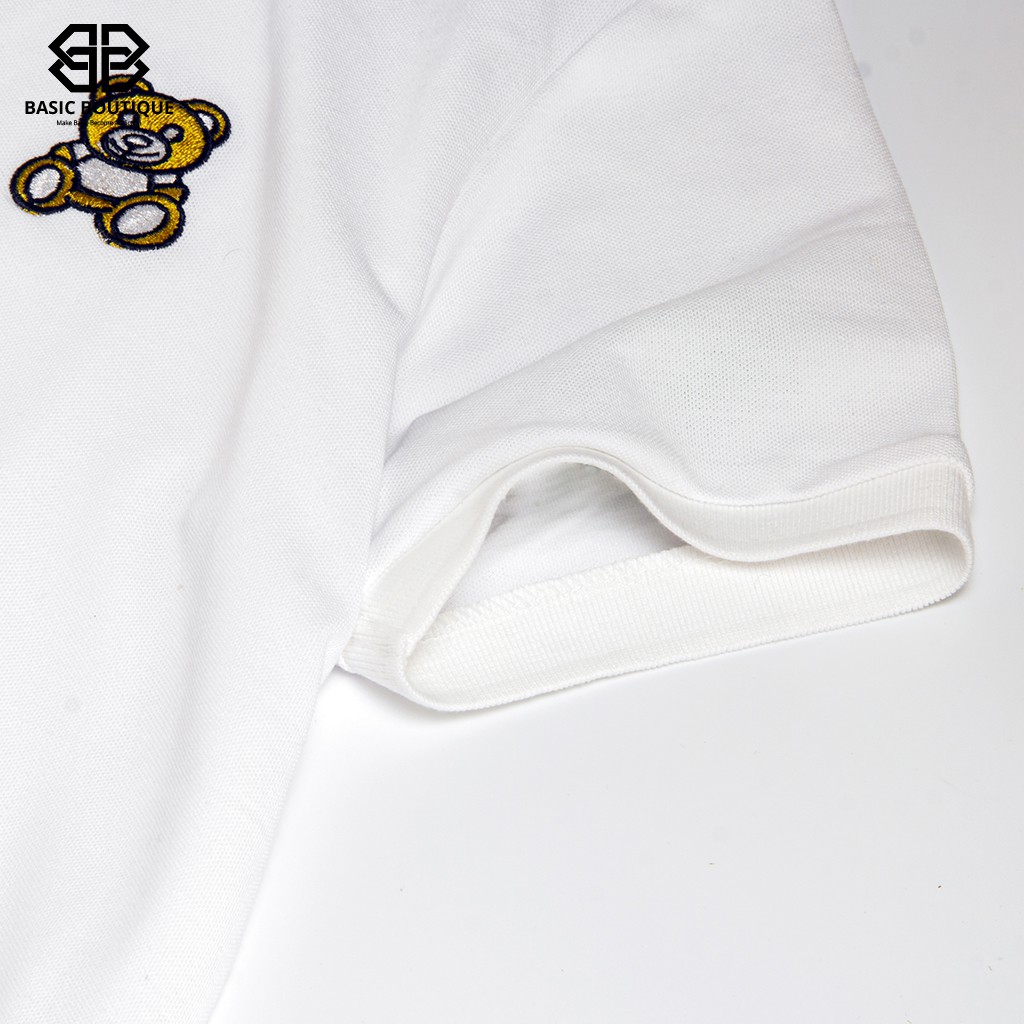Áo Phông Nam Polo , Áo Cá Sấu Nam Con Gấu Xuất Xin Chuẩn Form Trẻ Trung Thanh Lịch - Basic Boutique | BigBuy360 - bigbuy360.vn