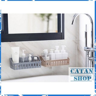 [GIÁ RẺ NHẤT] COMBO 2 KỆ NHỰA ĐA NĂNG CHO PHÒNG TẮM, NHÀ BẾP GD107-KNTN-2