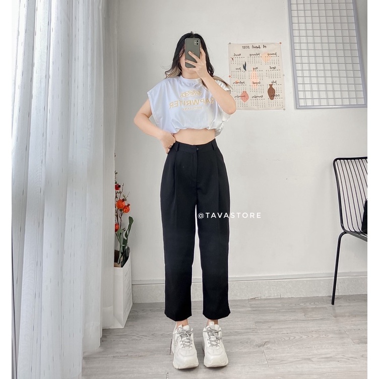 Quần baggy tây boom