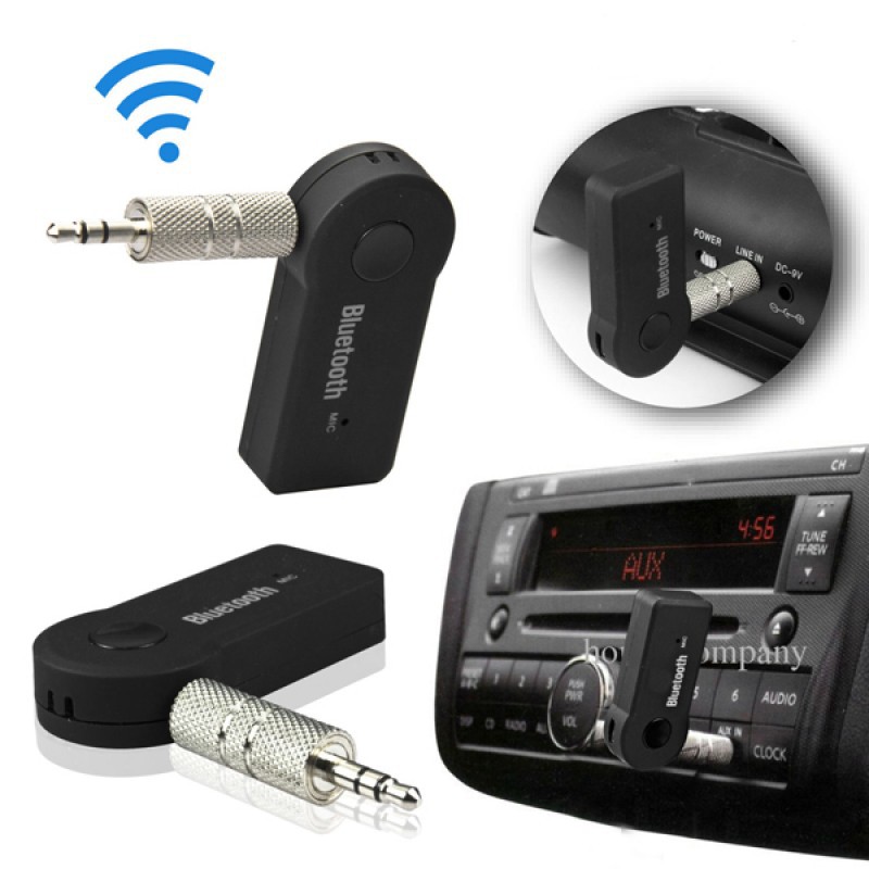 35% GIẢM Thiết Bị Kết Nối Âm Thanh Receiver Bluetooth 4.1 dùng pin sạc(Đen)( chuyển thiết bị có dây thành không dây)