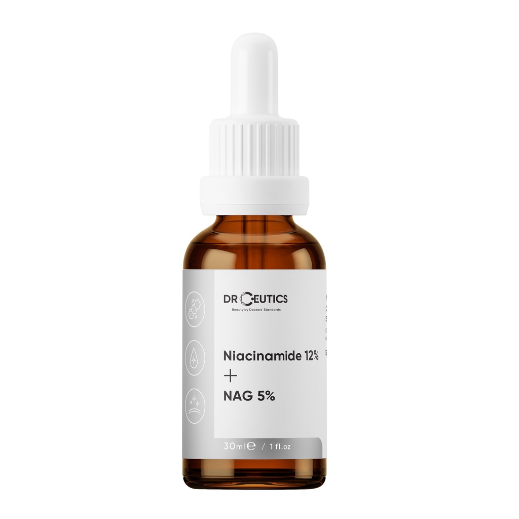 Serum B3 12% Dr Ceutics  tinh chất mờ thâm, giảm viêm, giảm mụn - niacinamide 12% + NAG 5%