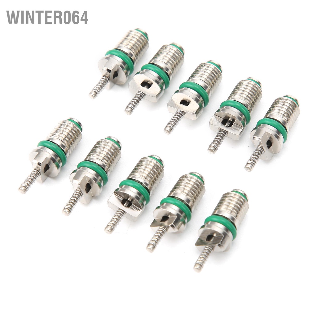 Winter064 10 cái Lõi van điều hòa không khí ô tô Kim chịu áp suất cao cho chất làm lạnh R134A