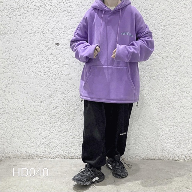 Áo hoodie nam nữ VN CLO in chữ costa - HD040