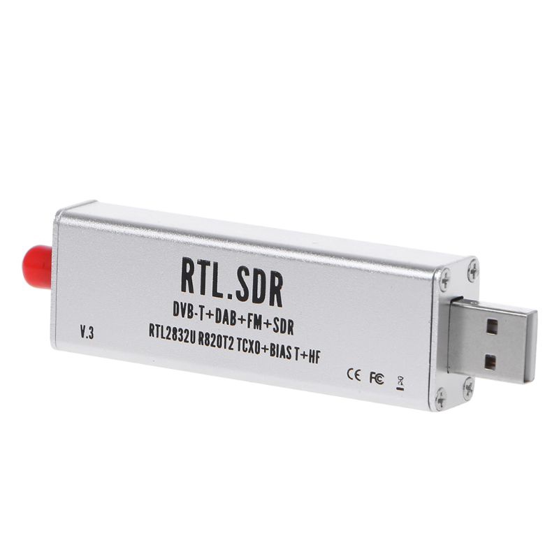 Radio 0.1Mhz-1.7Ghz Rtl-Sdr V3 Rtl2832U 1Ppm Tcxo Hf Biast Sma Chất Lượng Cao
