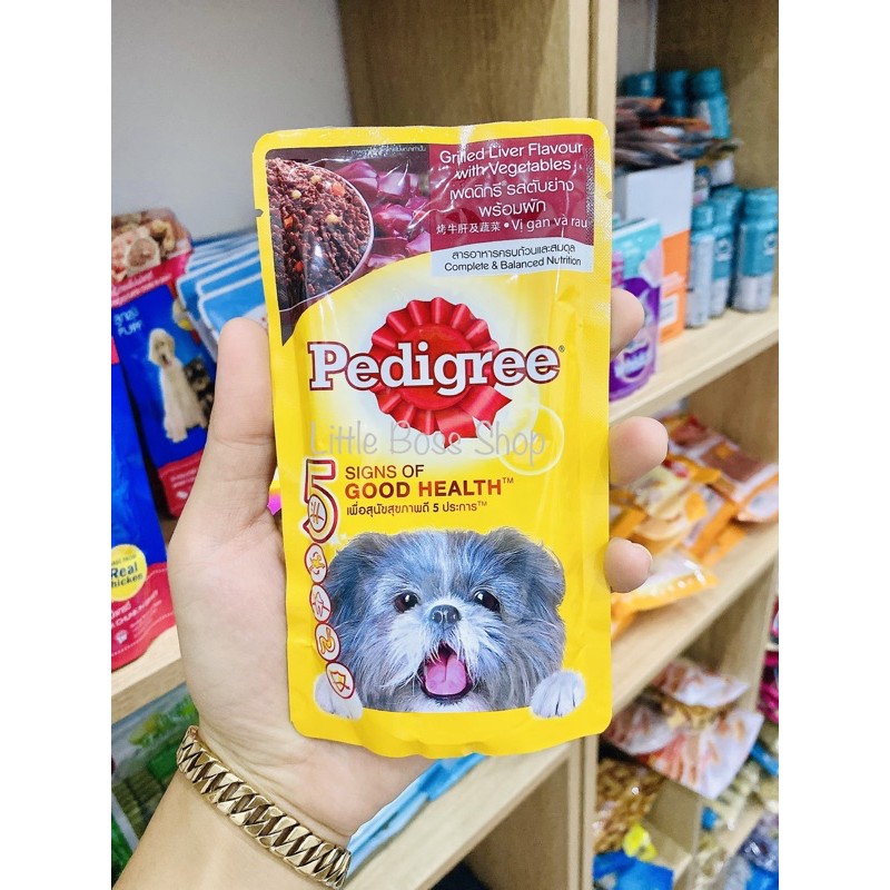 Pate Pedigree vị gà nấu sốt cho cún cưng 🥞