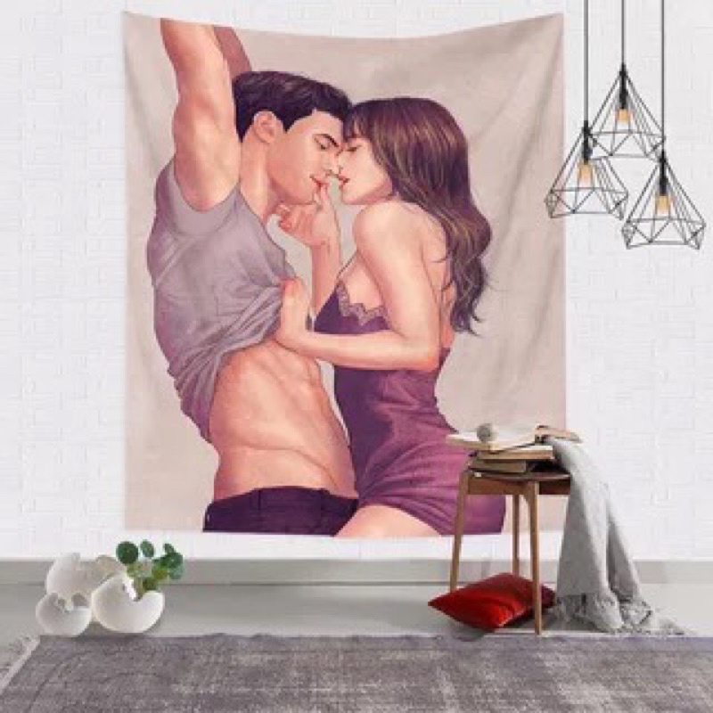 (XẢ KHO NGHỈ BÁN) Tranh vải treo tường trang trí phòng A18