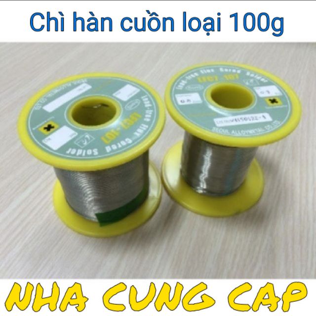 (GIÁ HỦY DIỆT) CHÌ HÀN CUỒN LỚN 100g