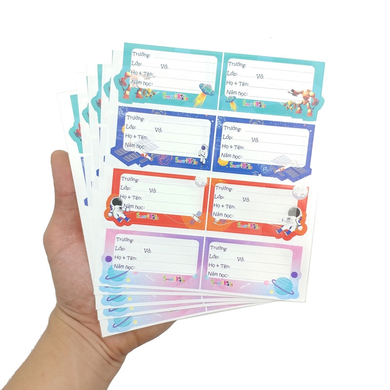 Nhãn Vở Smart Kid Space SK-LP102