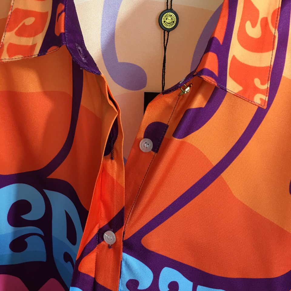 Áo sơ mi nữ thời trang cao cấp Versace phong cách cá tính, thời thượng