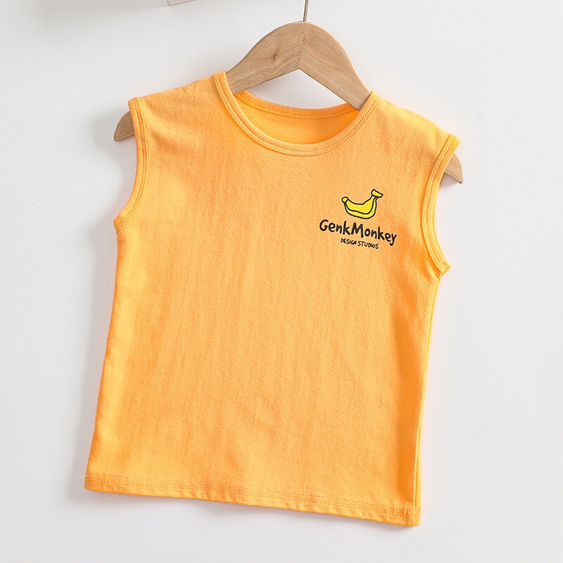 Áo thun ba lỗ AMILA cho bé 3-8 tuổi