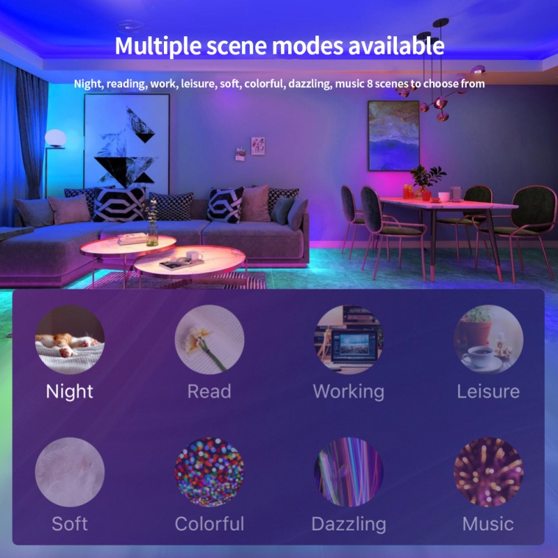 Tuya Bộ Điều Khiển Wifi / Bluetooth/Hồng Ngoại Rgb Cho Dải Đèn Led Bộ Điều Khiển 5050 Rgb Với Đèn Flash Điều Khiển Từ Xa12_vn