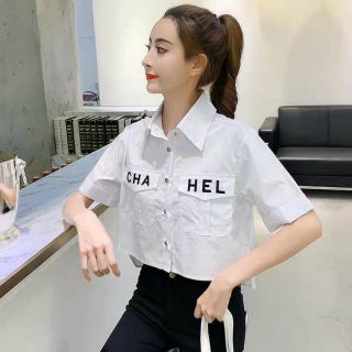 Áo sơ mi đuôi tôm vạt thấp cao_Sl