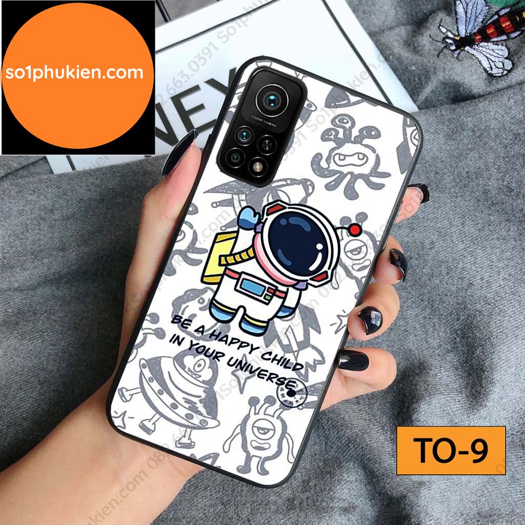 Ốp lưng Xiaomi Redmi Note 11 / Redmi Note 11S 4G dẻo đen in hình phi hành gia vũ trụ cá tính, độc đáo