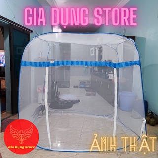 Màn chụp tự bung cao cấp đỉnh vuông