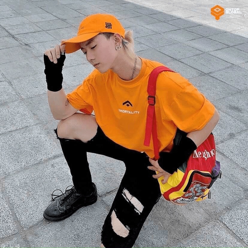 Áo thun nam nữ tay lỡ form rộng unisex siêu xinh xắn cho các bạn nữ KME FASHION