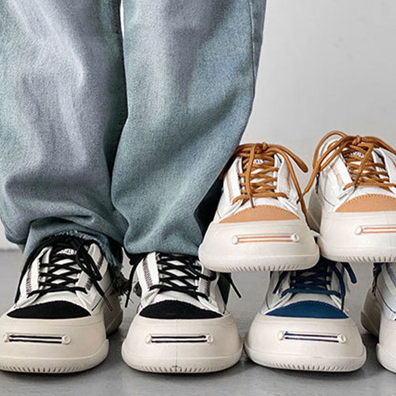 Giày thể thao QIAOYILUO đế mềm bằng vải canvas thoáng khí cho nam