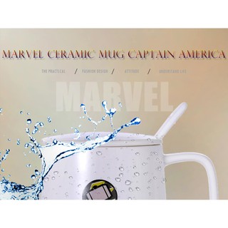 Ly sứ kèm nắp MARVEL 320ml, Thor