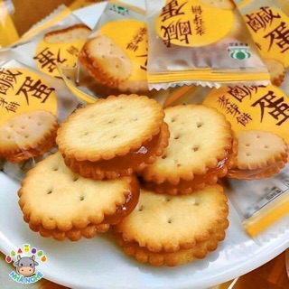 BÁNH QUY TRỨNG MUỐI ĐÀI LOAN BỊCH 500G