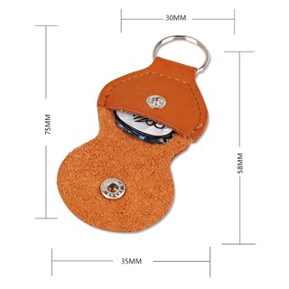 Móc khóa đựng pick bằng da