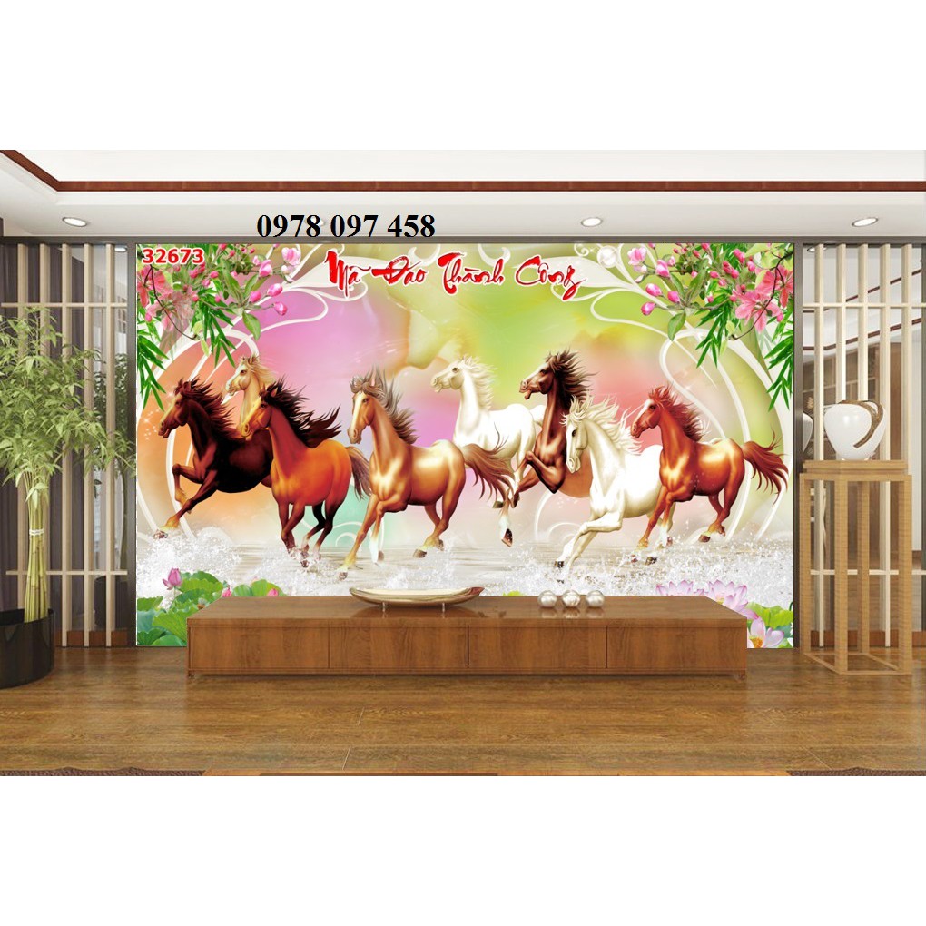 Gạch tranh bát mã