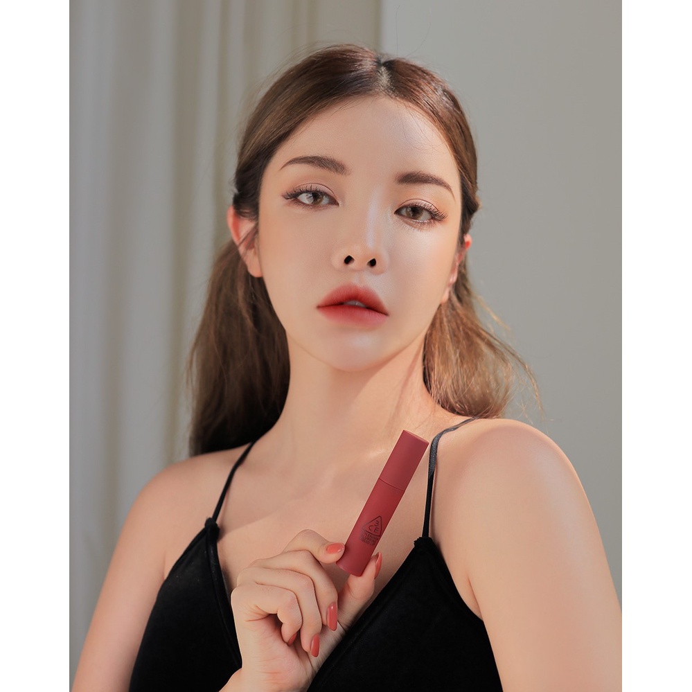 Son kem 3CE blurring liquid lip #BEARBERRY #màuhồngnâu #màumận | BigBuy360 - bigbuy360.vn