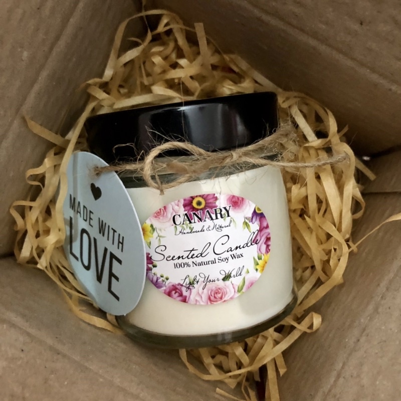 Hũ nến thơm tinh dầu 5 mùi hương