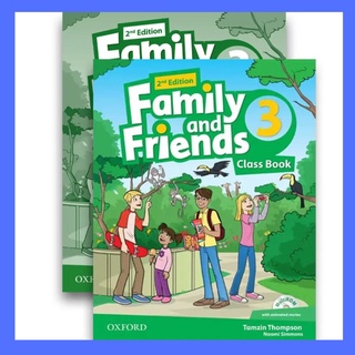 Combo 2 cuốn: family and friends 3 – 2nd edition – in màu