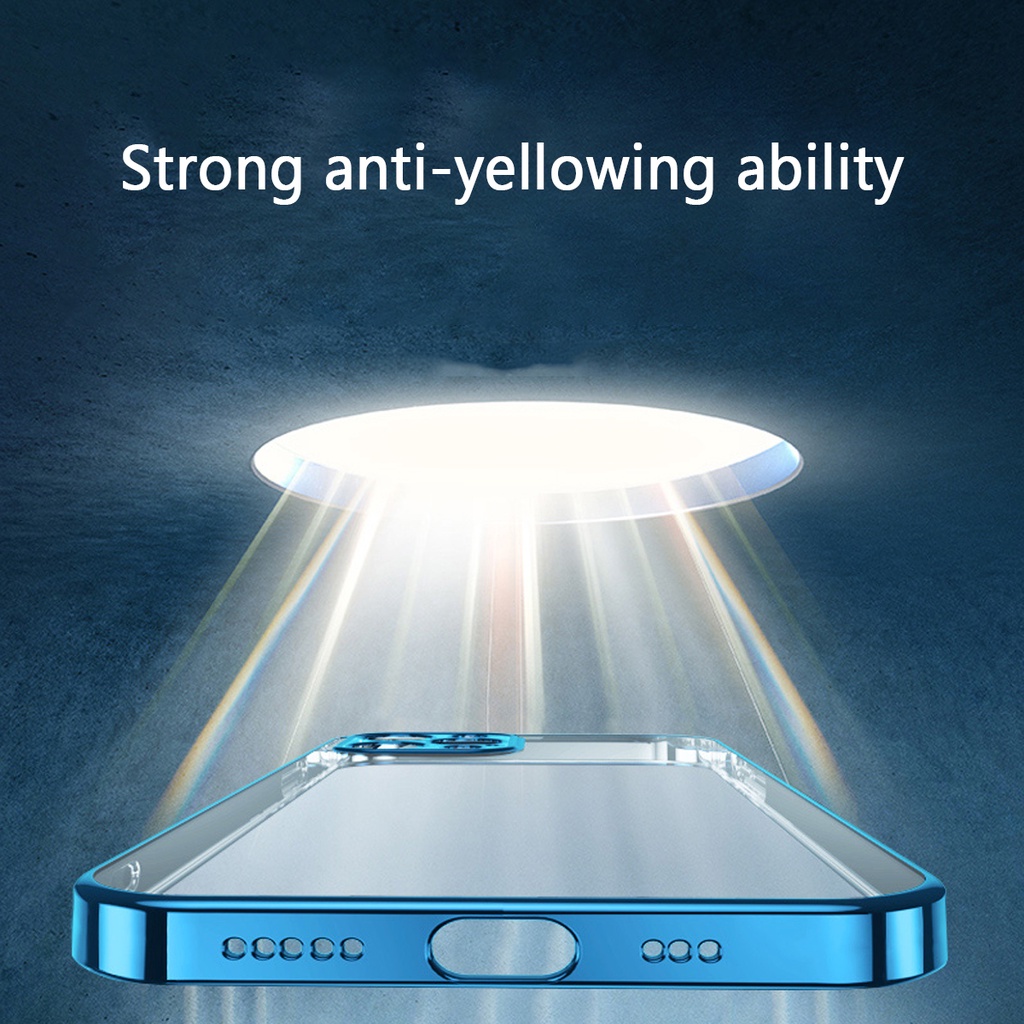 Ốp lưng viền vuông sang trọng dành cho iPhone 11 Pro Max 12 iphone x xs max xr 7 8 plus se 2020