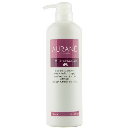 Hấp dầu (Dầu ngâm dưỡng tóc) Aurane Live Repairing Spa 750ml dưỡng tóc mềm mượt, chắc khỏe