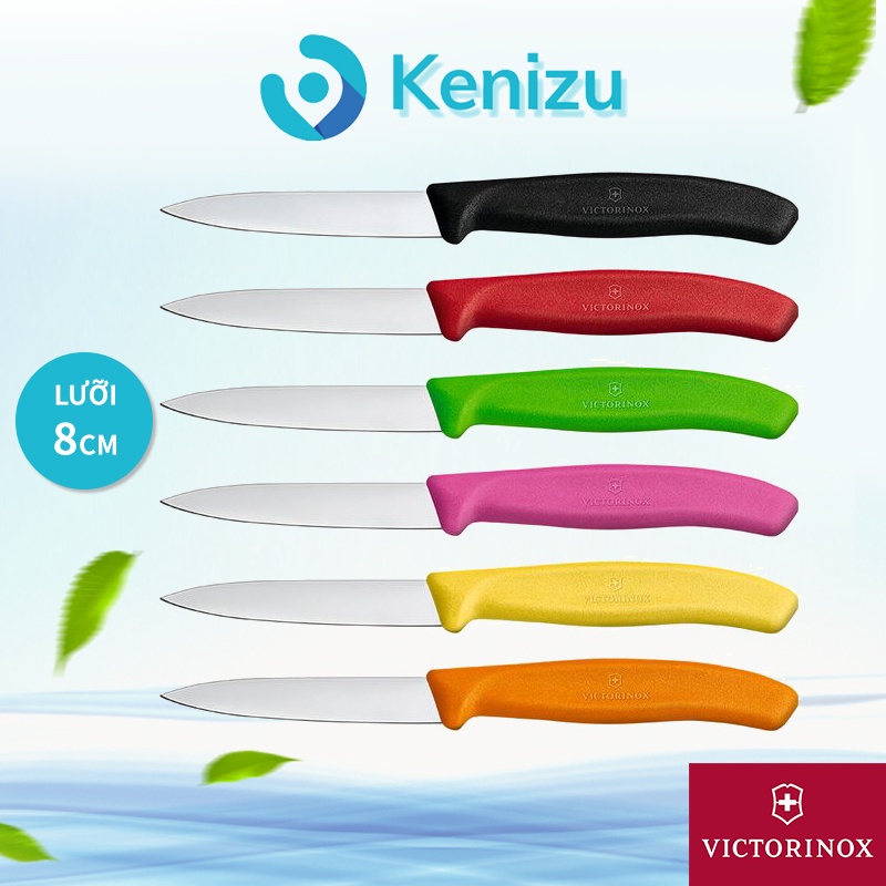 Dao gọt hoa quả Victorinox lưỡi thảng 8cm nhập khẩu Thụy Sỹ