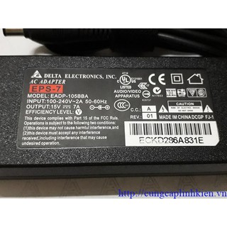 Nguồn Adapter 15V 7A G5-C5