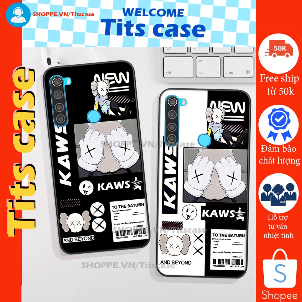 Ốp lưng Xiaomi REDMI NOTE 8 in hình GẤU K@WS- BE@R COOL-CỰC XINH-RẺ-BỂN -ĐẸP