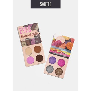 Bảng phấn mắt 4 màu santee 4 color eyeshadow kit