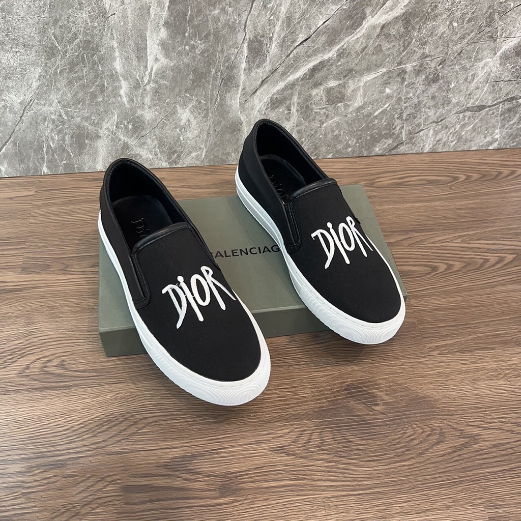 Giày nam,giày slipon DI.OR,giày lười nam,chất vải cao cấp,ko nhắn,ko xù,không phai màu,dễ phối đồ