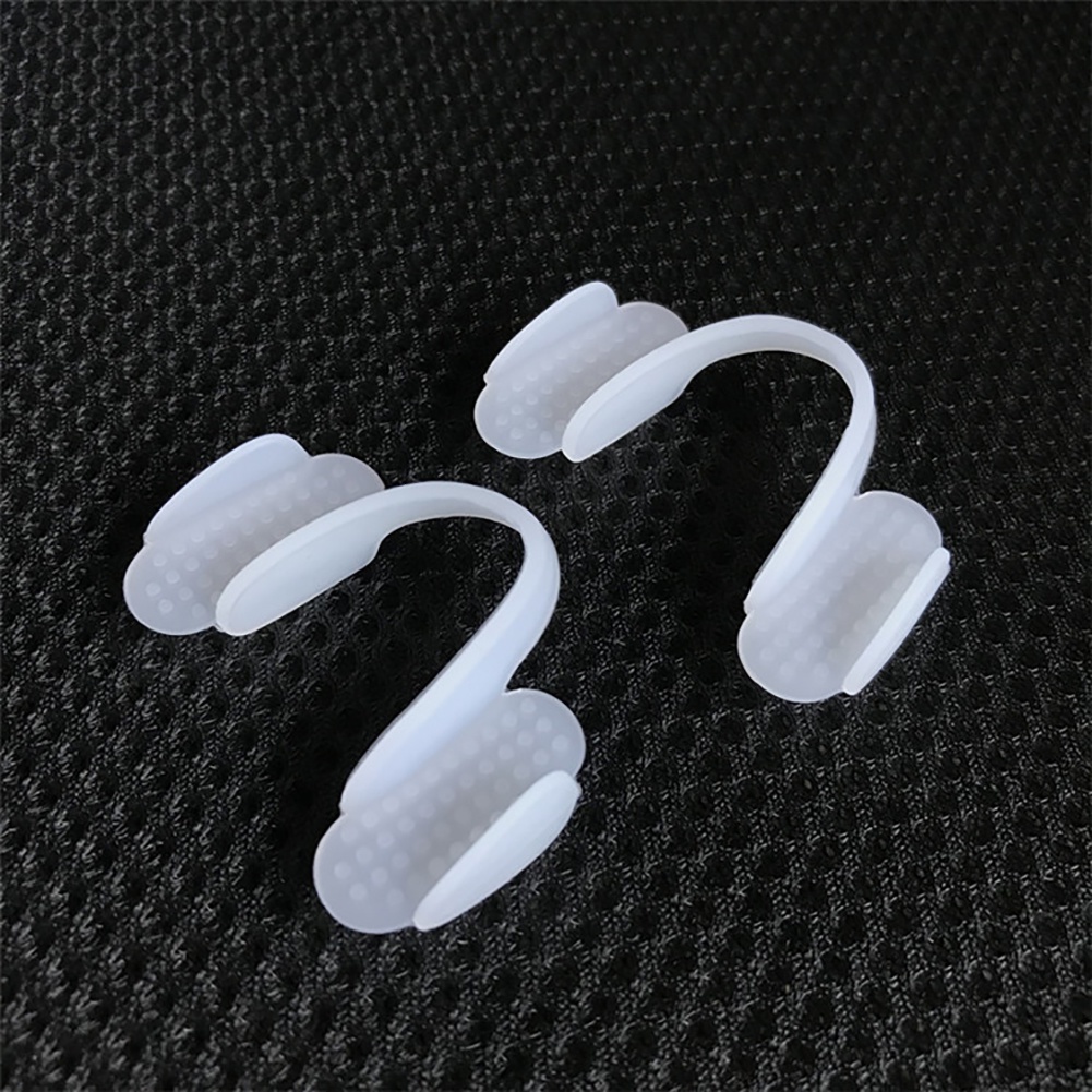 Set 2 dụng cụ bảo vệ răng bằng silicon mềm chống nghiến răng khi ngủ tiện dụng