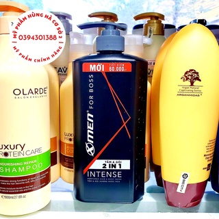 Tắm gội Xmen For Boss 2 trong 1, tắm gội nước hoa cao cấp Xmen For Boss Intense 2 In 1 650g