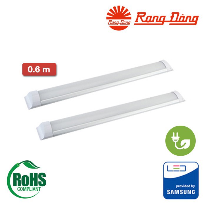 [GIÁ HỦY DIỆT] Bộ đèn LED Bán Nguyệt Rạng Đông M26/18W dài 0.6m [CHÍNH HÃNG]