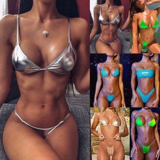 Bikini Phối Dây Phong Cách Brazil