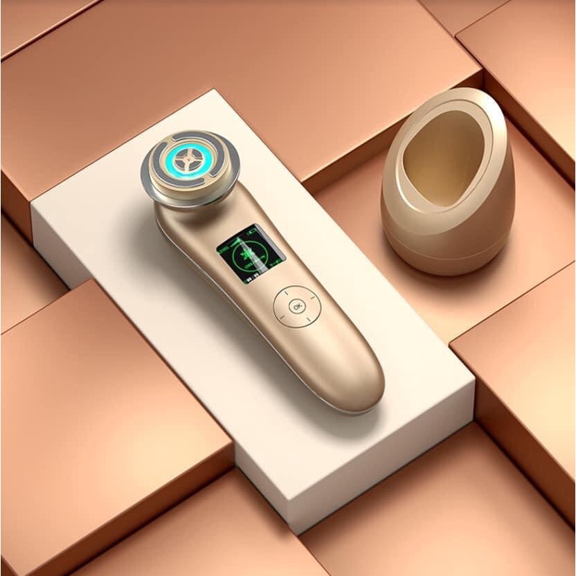 Máy di tinh chất nâng cơ trẻ hóa da cao cấp NanoTime Beauty F81 Nhật Bản giúp da săn chắc