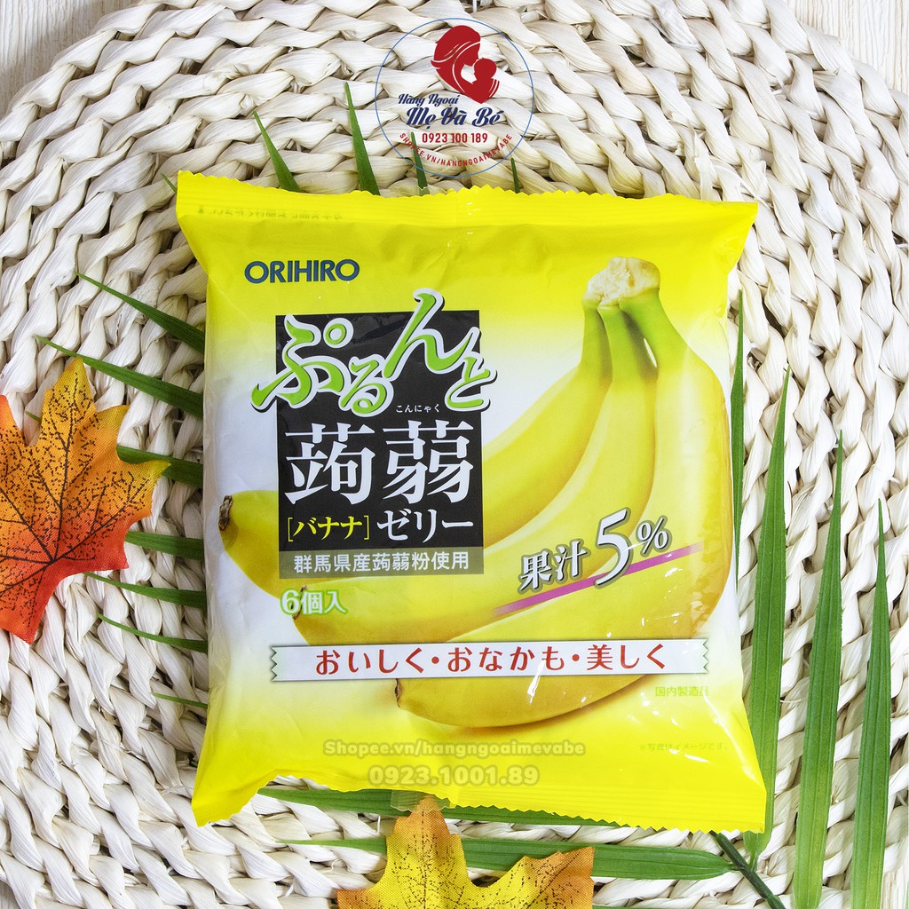 Thạch trái cây Orihiro, thạch hoa quả đủ loại Nhật Bản 12m+ [Date T8 - T12/2021] | BigBuy360 - bigbuy360.vn